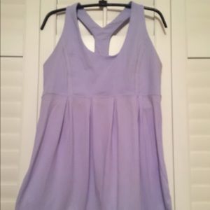 Lululemon lavender tank top. Size 12.